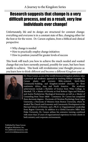 Kingdom Change and Transformation